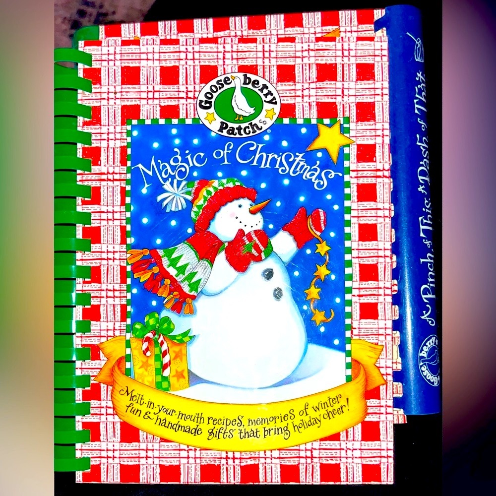MAGIC OF CHRISTMAS COOKBOOK GOOSEBERRY PATCH  MELT IN YOUR MOUTH RECIPES
